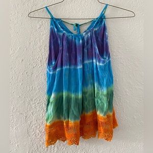 Kaii Tie-dye Reversible Tank-Top